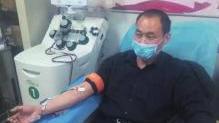29年，他无偿献血超过4万毫升
