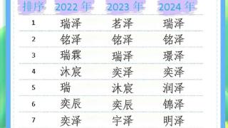 2024年临沂新生儿爆款姓名揭晓，“瑞泽”“一诺”领跑